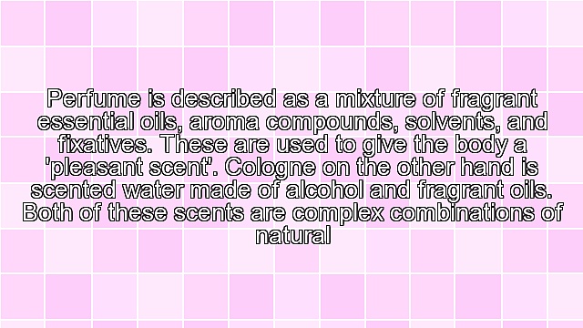Types Of Perfume
