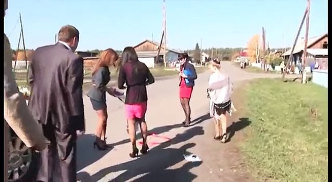 Выкуп невесты в стиле ГАИ