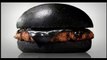 Japan’s Burger Kings Sell Black Burgers Colored With Bamboo Charcoal & Squid Ink