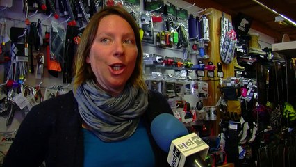 D!CI TV - Le soleil amène les touristes dans les magasins de ski