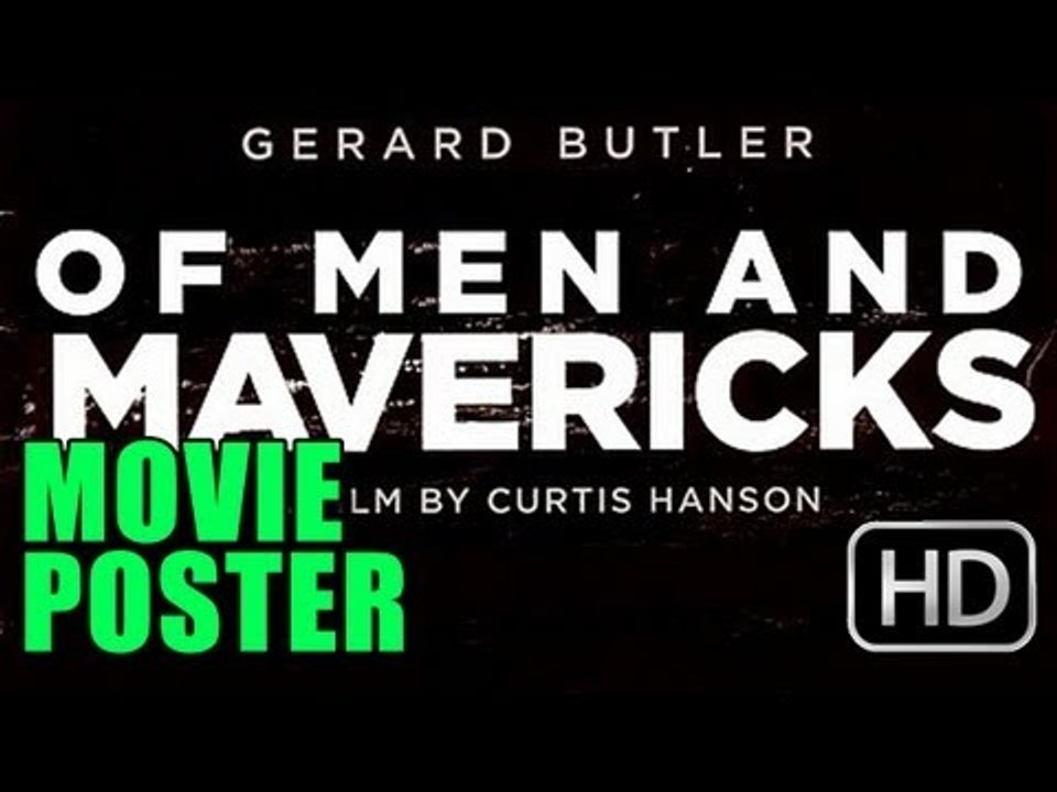 Of Men and Mavericks Movie Poster (2012) - Gerard Butler