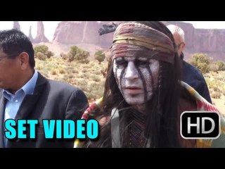 The Lone Ranger: Tonto (Johnny Deep) at Monument Valley (2013)
