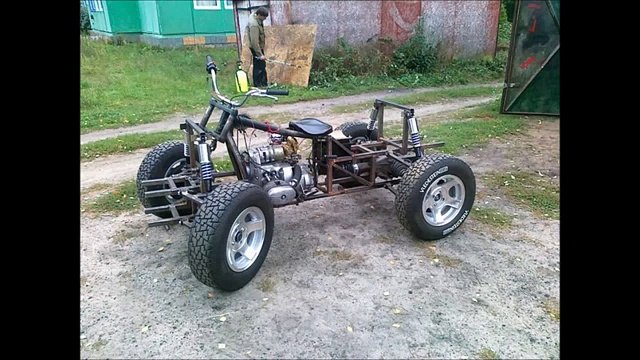 Квадроциклы 4х4 самоделки - квадроцикл своими руками