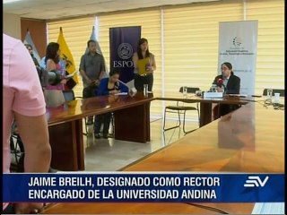 Designan rector encargado en la U. Andina