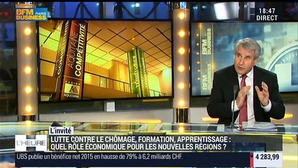 Plan pour l'emploi: "Je pense qu'il est important de laisser davantage de responsabilités aux régions", Philippe Richert - 02/02