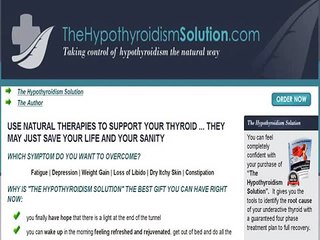 The Hypothyroidism Solution