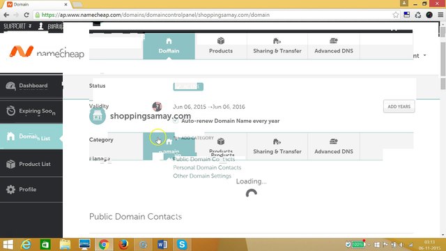 Updating Domain Name Servers(DNS) in Namecheap.com
