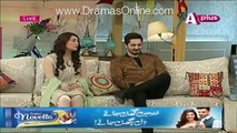 How Farah Hussain is Asking Personal Question to Danish Taimor and Ayeza Khan