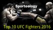 Top 10 UFC Fighters 2016 – Exclusive