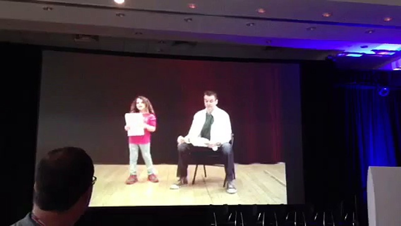 Peg + Cat Reading from PBS Annual Meeting 2013