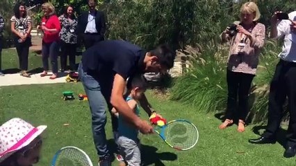 Strike a pose! - Novak Djokovic Foundation