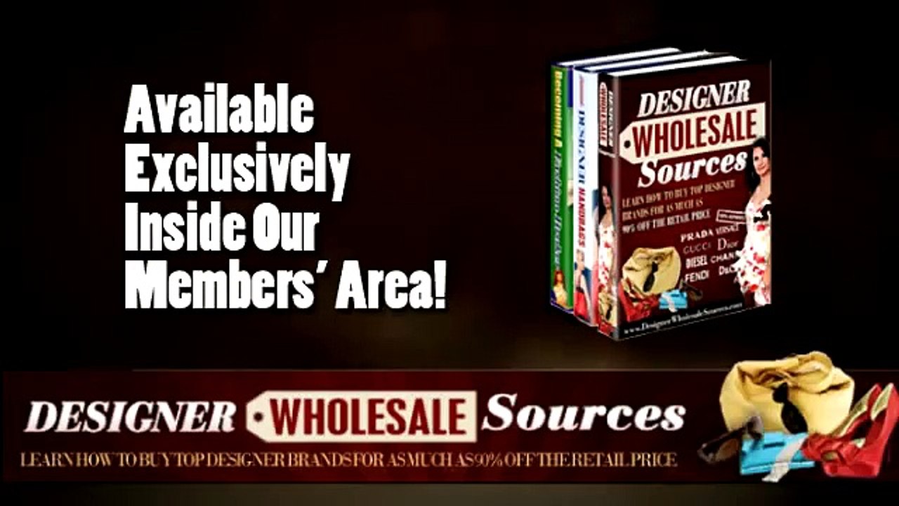 Designer Wholesale Sources List | Grow Your Business With An AMAZING Designer Wholesale Sources List