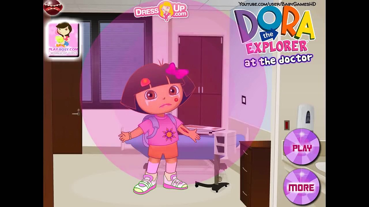 Dora the Explorer - At The Doctor - Full Game for Children