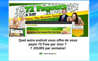 Présentation française My Advertising Pays France   Comment gagner de l'argent sur internet