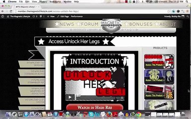 Unlock Her Legs Review: Sneak Peak Inside the Members Area and a look at The Scrambler