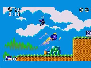 Gameplay Sonic the Hedgehog (Master System) Bridge ACT1