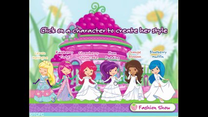 Strawberry Shortcake Berry Fashionable Dress Up Game Play Walkthrough