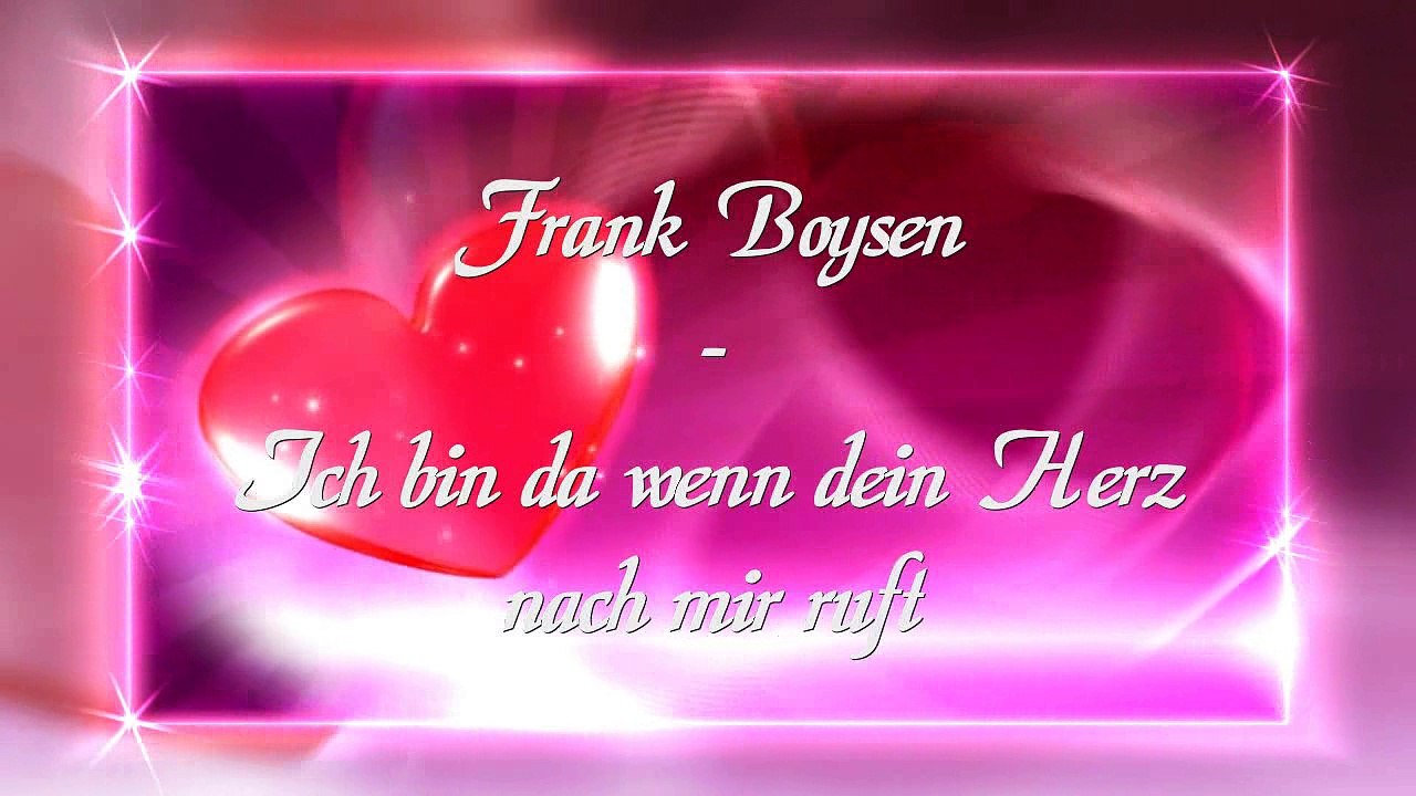 Frank Boysen - Ich bin da wenn dein Herz nach mir ruft - Coverversion - Tommy Steiner
