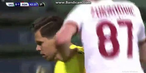 Radja Nainggolan GETS RED CARD Sassuolo 0-1 Roma 02-02-2016 - Video Dailymotion