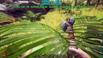 Lets Play ARK: Survival Evolved single player preview p1 - Finding rocks, finding flint - survive