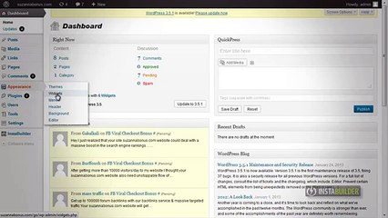 InstaBuilder | Hw To Add Widget