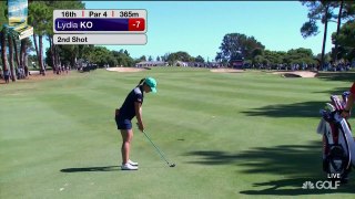 Lydia Kos Pretty Golf Shots 2016 ISPS LPGA Tour