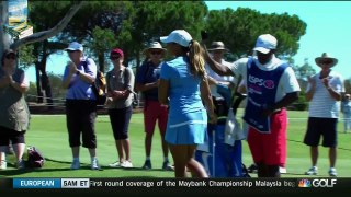 Cheyenne Woods Lovely Golf Shots 2016 ISPS LPGA Tour