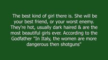 italian girls meaning and pronunciation