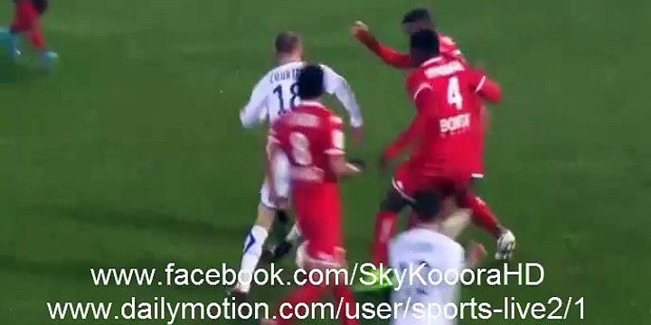 Auxerre vs Evian Thonon Gaillard FC 3-1 Tous les Buts HD (02-02-2016)