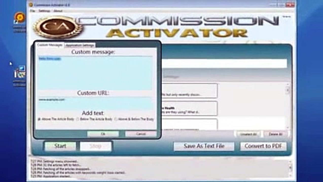 Commission Autopilot Members Area "Commission Activator" Software In Action