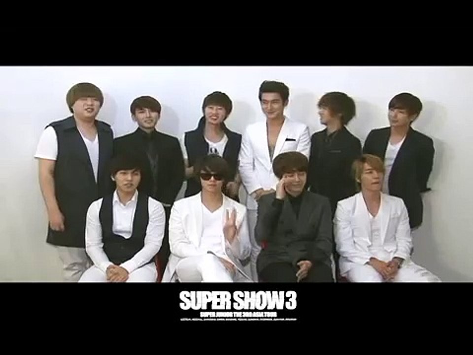 SUPER JUNIOR SUPER SHOW3 CONCERT BOOK PRE-SALE FOR THE SUPER SHOW3 CONCERT BOOK