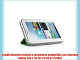 VEO | Funda Ultra Slim Para Samsung Galaxy TAB 2 7.0 Smart Case Ligera VERDE