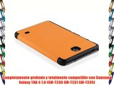 VEO | Funda Ultra Slim Para Samsung Galaxy TAB 4 7.0 Smart Case Ligera NARANJA