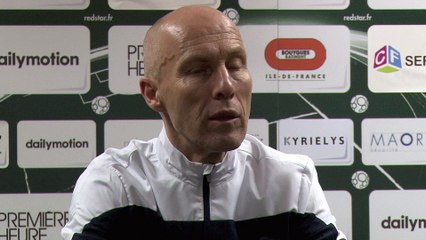Après Red Star - HAC (2-1), réaction de Bob Bradley