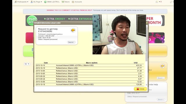 MMM Global Pay 1060$