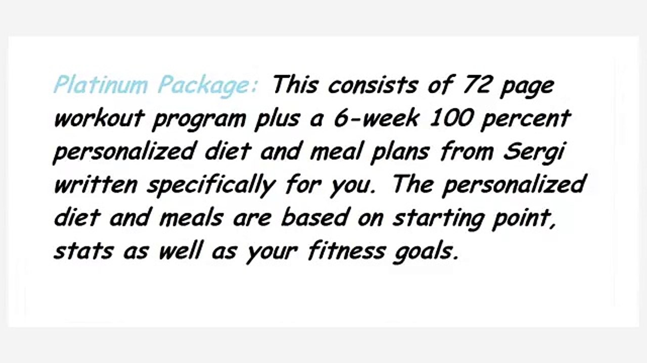Sergi Constance 6 Week Shred Workout Review - D...
