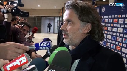 La réaction de Vincent Labrune après la victoire de l'OM à Montpellier (0-1)