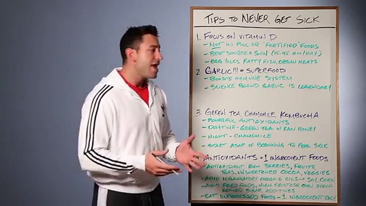 "How To NEVER Get Sick" - Muscle Maximizer & Customized Fat Loss By Kyle Leon