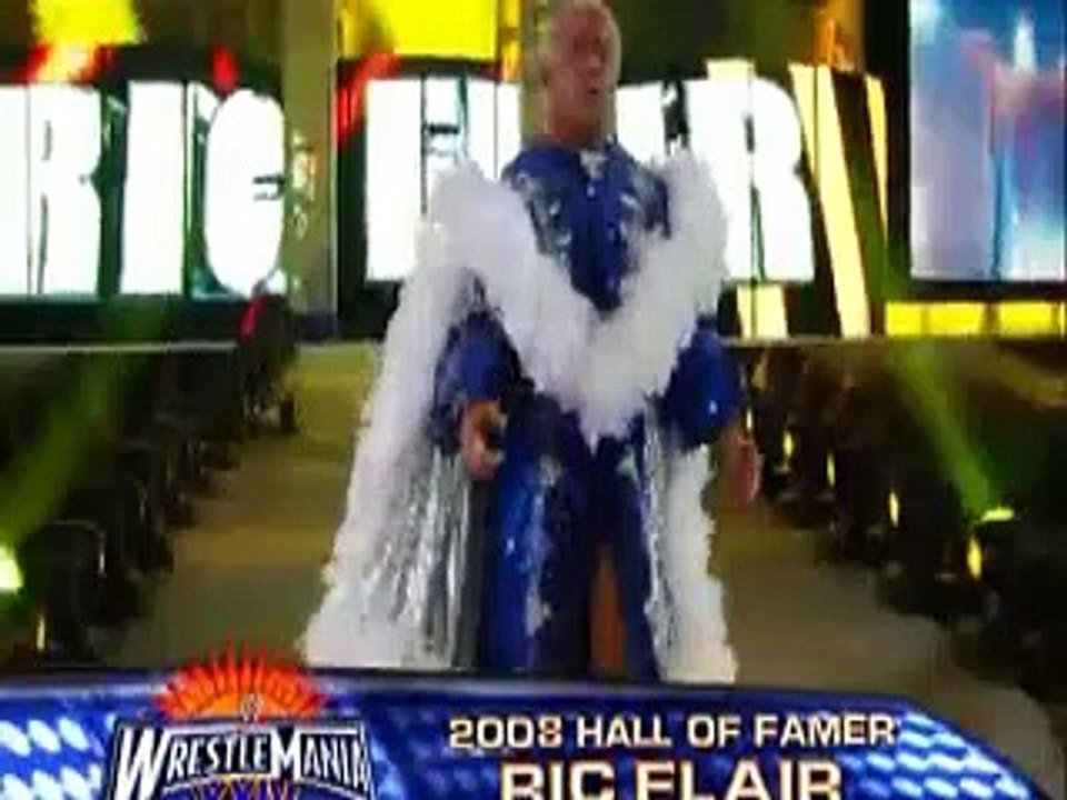 Ric Flair vs Shawn Michaels Highlights WrestleMania 24 video Dailymotion