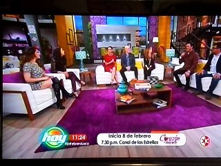 DULCE MARIA, ENTREVISTA NOVELA, HOY, FEB 2 2016