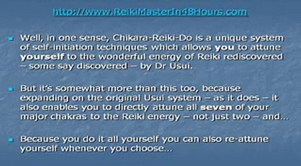 What Is Chikara-Reiki-Do?