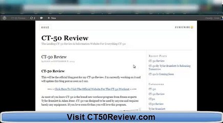 CT 50 Review - Is Tyler Bramlett&#39;s CT-50 Workout The Real Deal?
