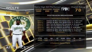 MLB 2K11: Game 1 of ALCS. Oakland As vs. NY Yankees (My Player Ep. #7)