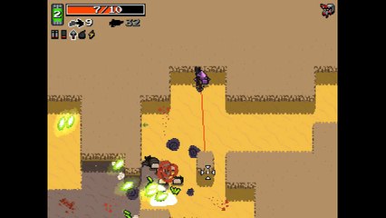 Probando Nuclear Throne - Dead The bandit