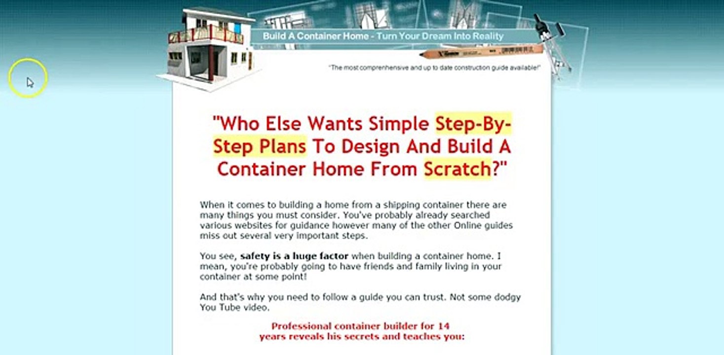 Build A Container Home Review - Is It A Scam?