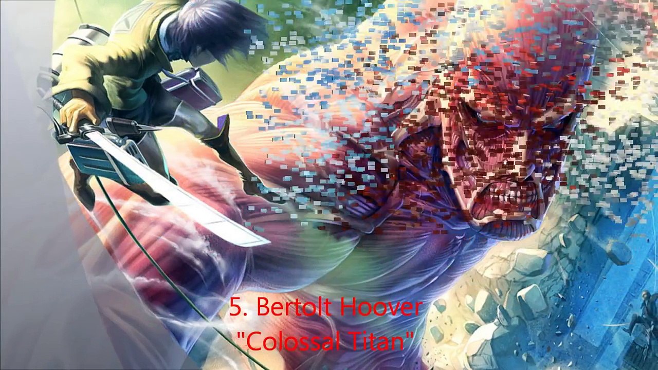 Top 5 Strongest Attack on Titan Shifters Ver.2 2014 進撃の巨人