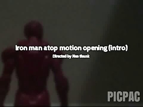 Iron man stop motion opening (intro) (1024p FULL HD)