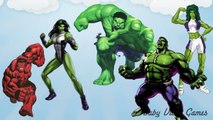 Preschool Songs Kids Songs Marvel Hulk Nursery Rhymes Finger Family