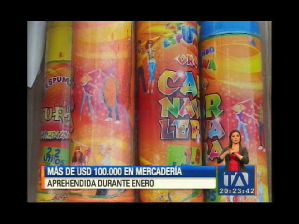 Carchi: operativo en la aduana retiene mercadería y vehículos