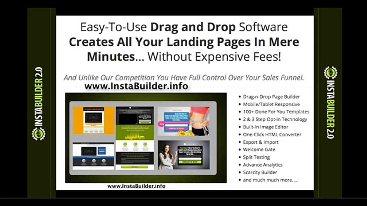 InstaBuilder 2.0 | Marketing Technology So Powerful It's Becoming Infamous